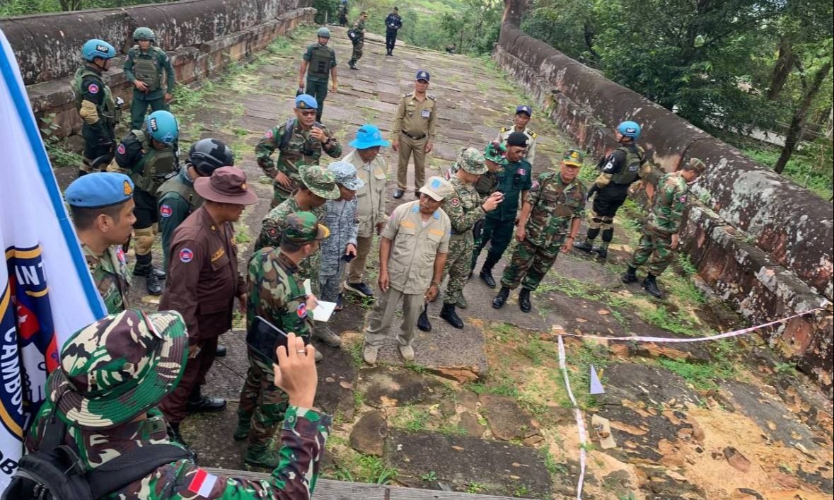 នៅព្រឹកថ្ងៃសៅរ៍ ទី២០ ខែកញ្ញា ឆ្នាំ២០២៥  ក្រសួងការពារជាតិ នៃព្រះរាជាណាចក្រកម្ពុជា បានសម្របសម្រួលជូនក្រុមអ្នកសង្កេតការណ៍អន្តរកាល (IOT)