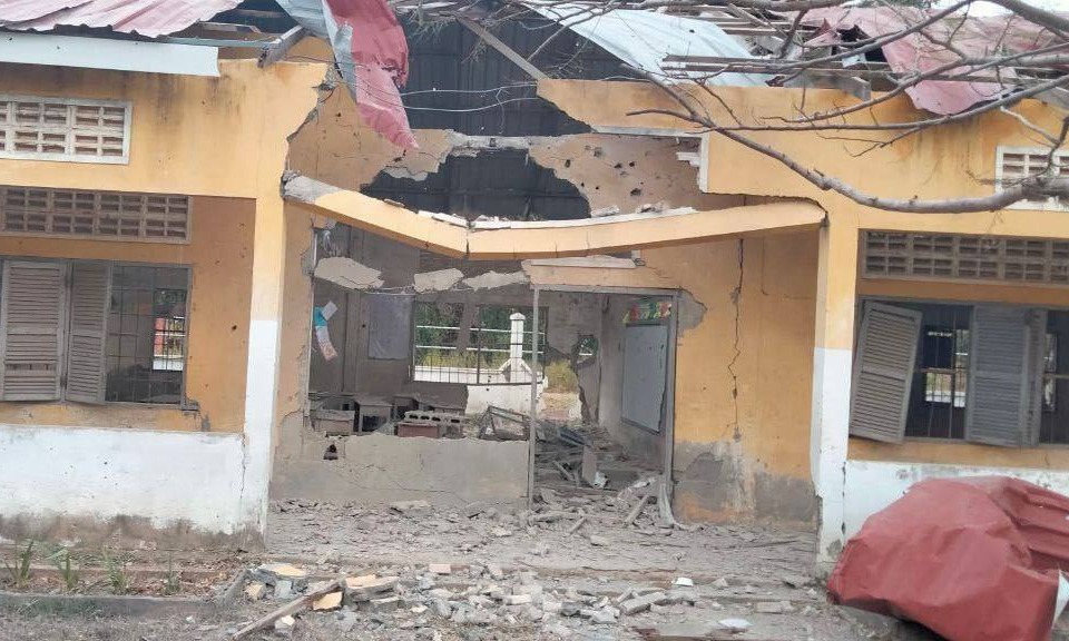 សោកនាដកម្មសាលាបឋមសិក្សាបន្ទាយមានឫទ្ធិ នៅស្រុកថ្មពួក ខេត្តបន្ទាយមានជ័យ